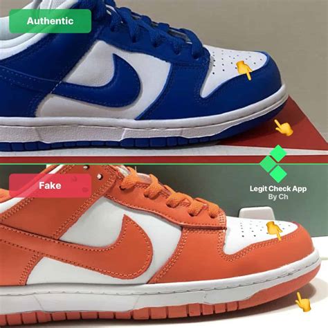 how to spot a fake nike dunk|how to identify nike dunks.